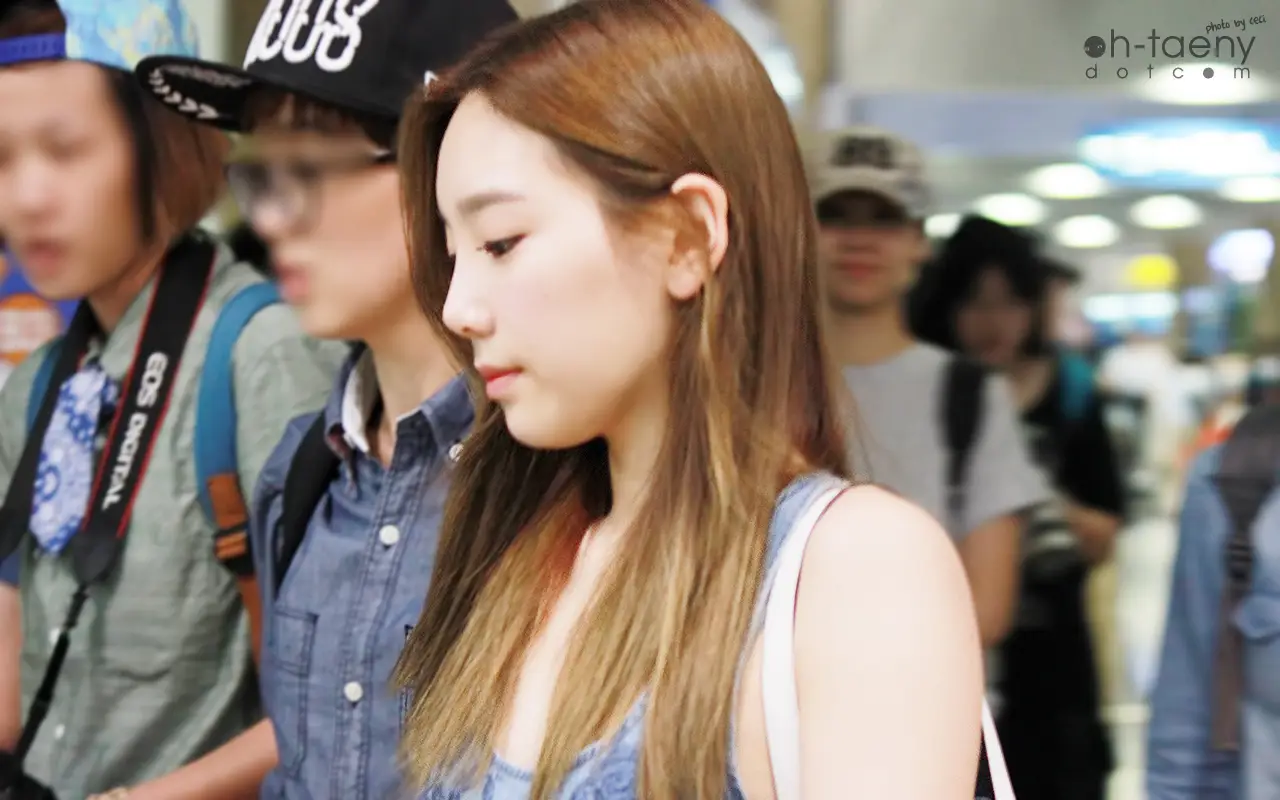 130818 인천공항 입국 태연 by Oh-TaeNy Ceci