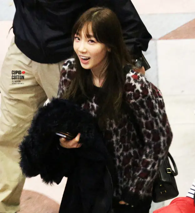 140111 태국공항 입국 태연 직찍 by SONE sunshiner,Cupid Cotton