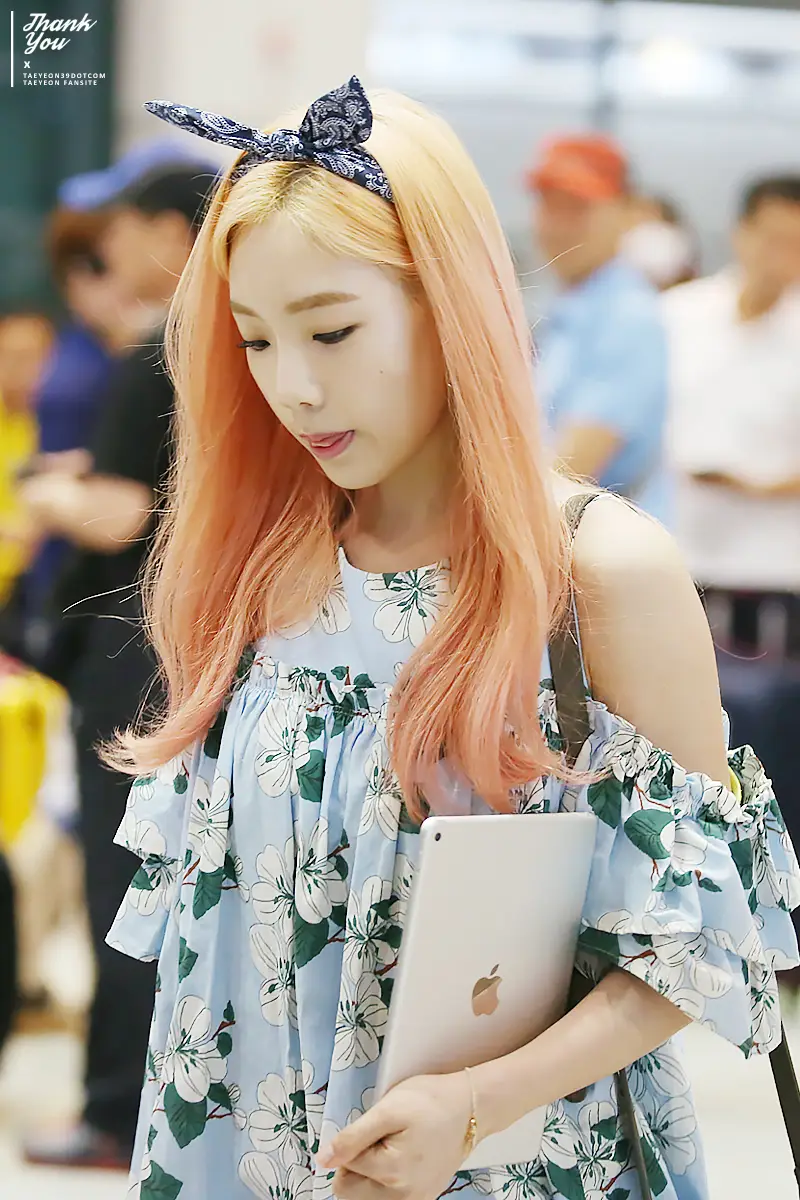 150614 인천공항 입국 태연 직찍 by Thank You