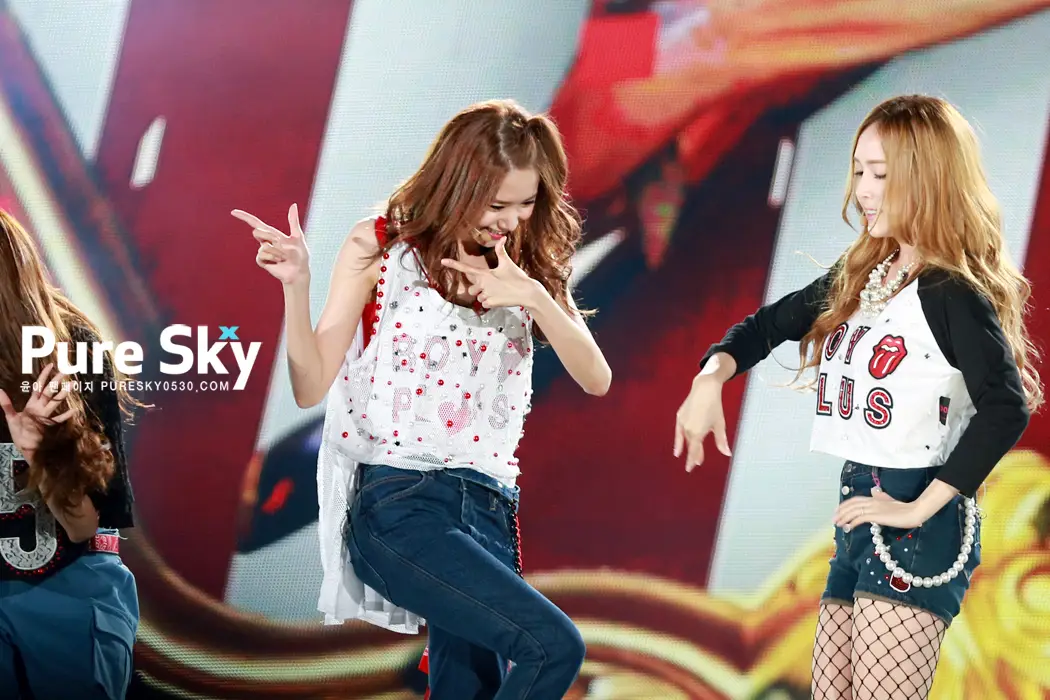 130901 인천 한류콘서트 윤아, 제시카 직찍 by Pure Sky