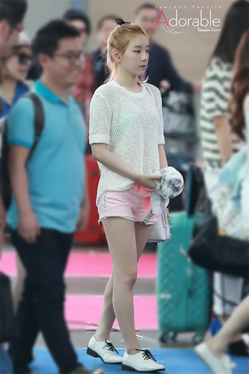 130621 인천공항 출국 태연 직찍 by Adorable