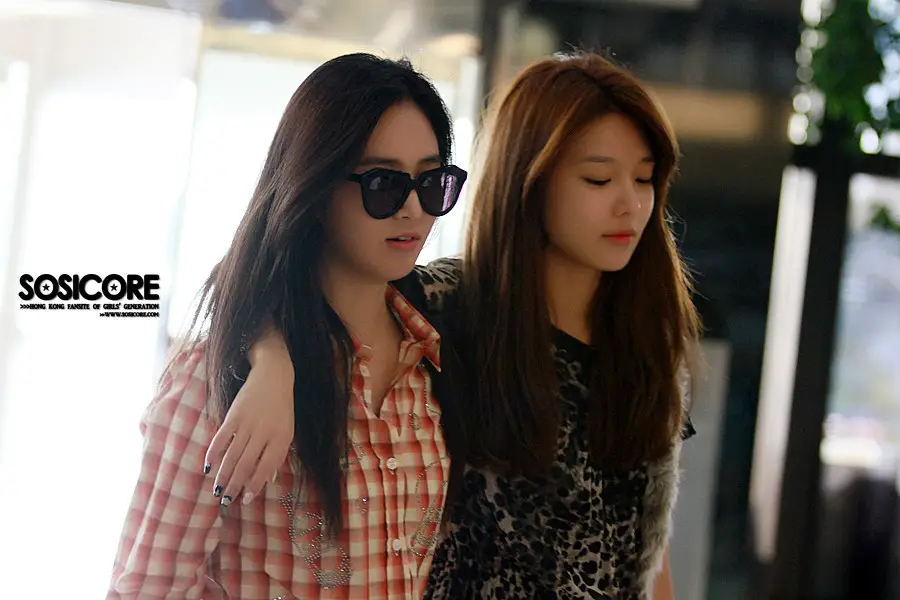 130918 김포공항 출국 유리, 수영, 써니 직찍 by 소시코어, The Graces