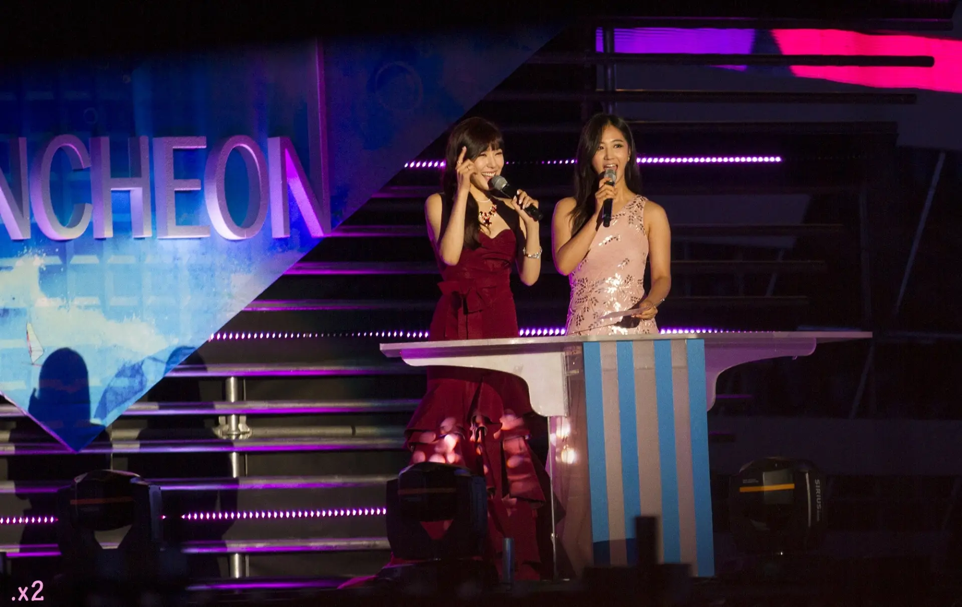 130901 인천 한류관광콘서트 MC유리&티파니 직찍 by kimdiandian, 규디가드