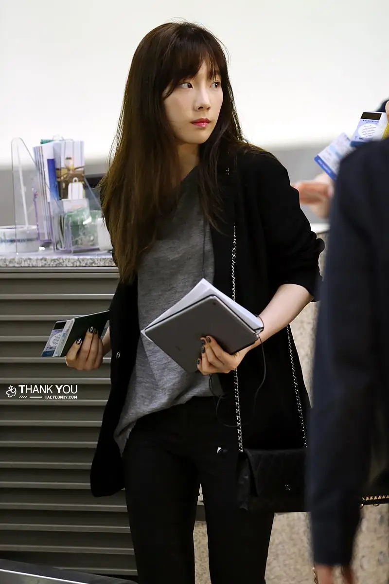 140502 김포공항 출국 태연 직찍 by Thank You