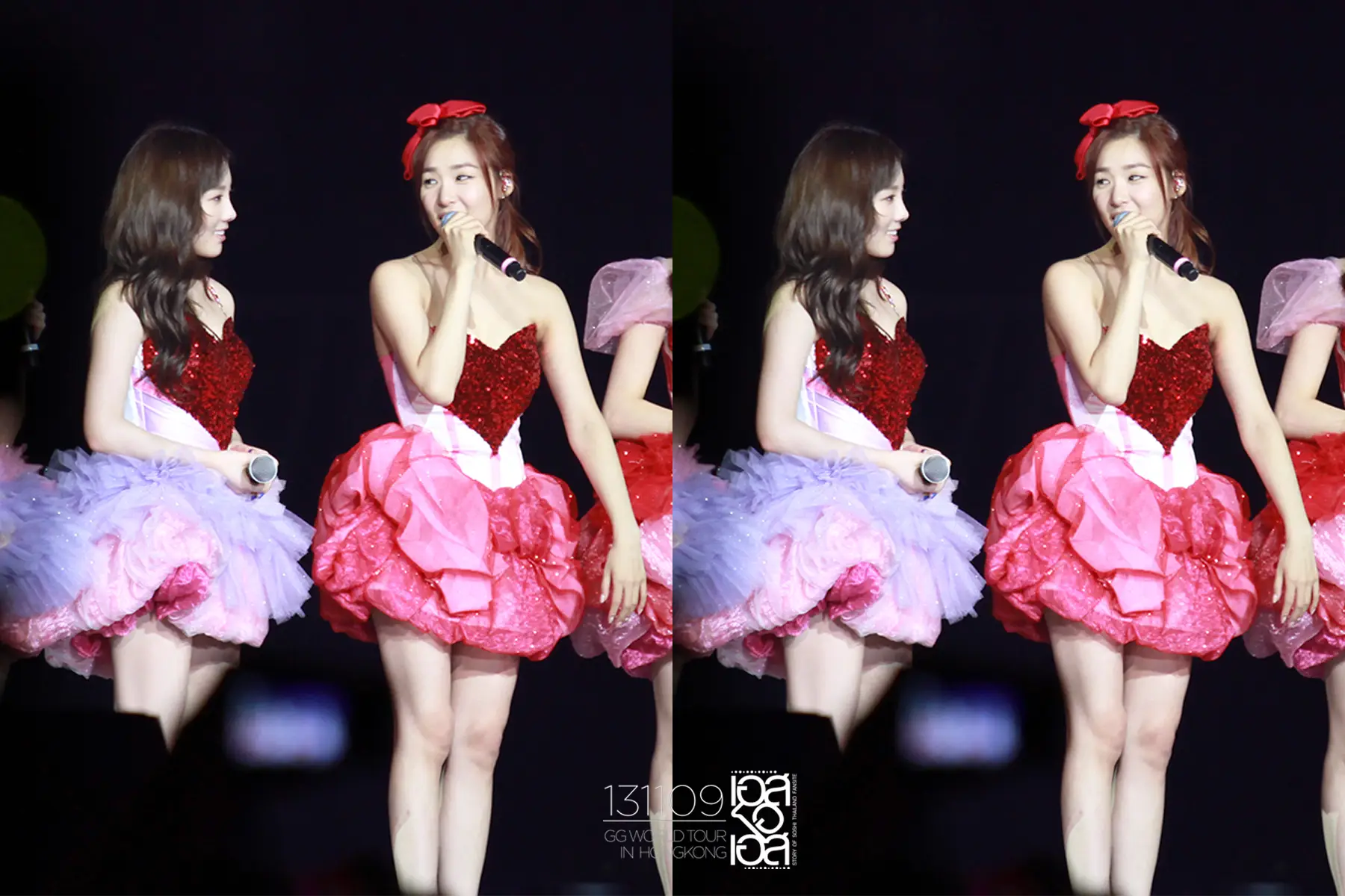 131109 걸스앤피스 홍콩콘서트 티파니 직찍 by S.O.S