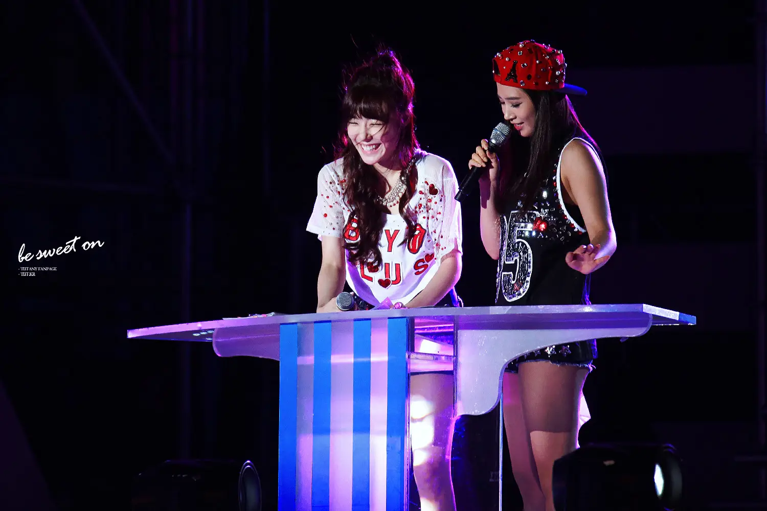 130901 인천 한류관광콘서트 MC유리&티파니 직찍 by Be sweet on