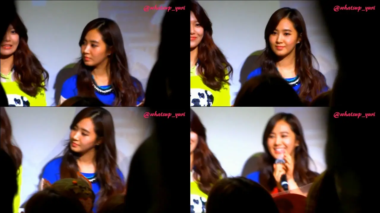 131215 USJ 홀로그램 전용관 유리 직캠 by what's up yuri