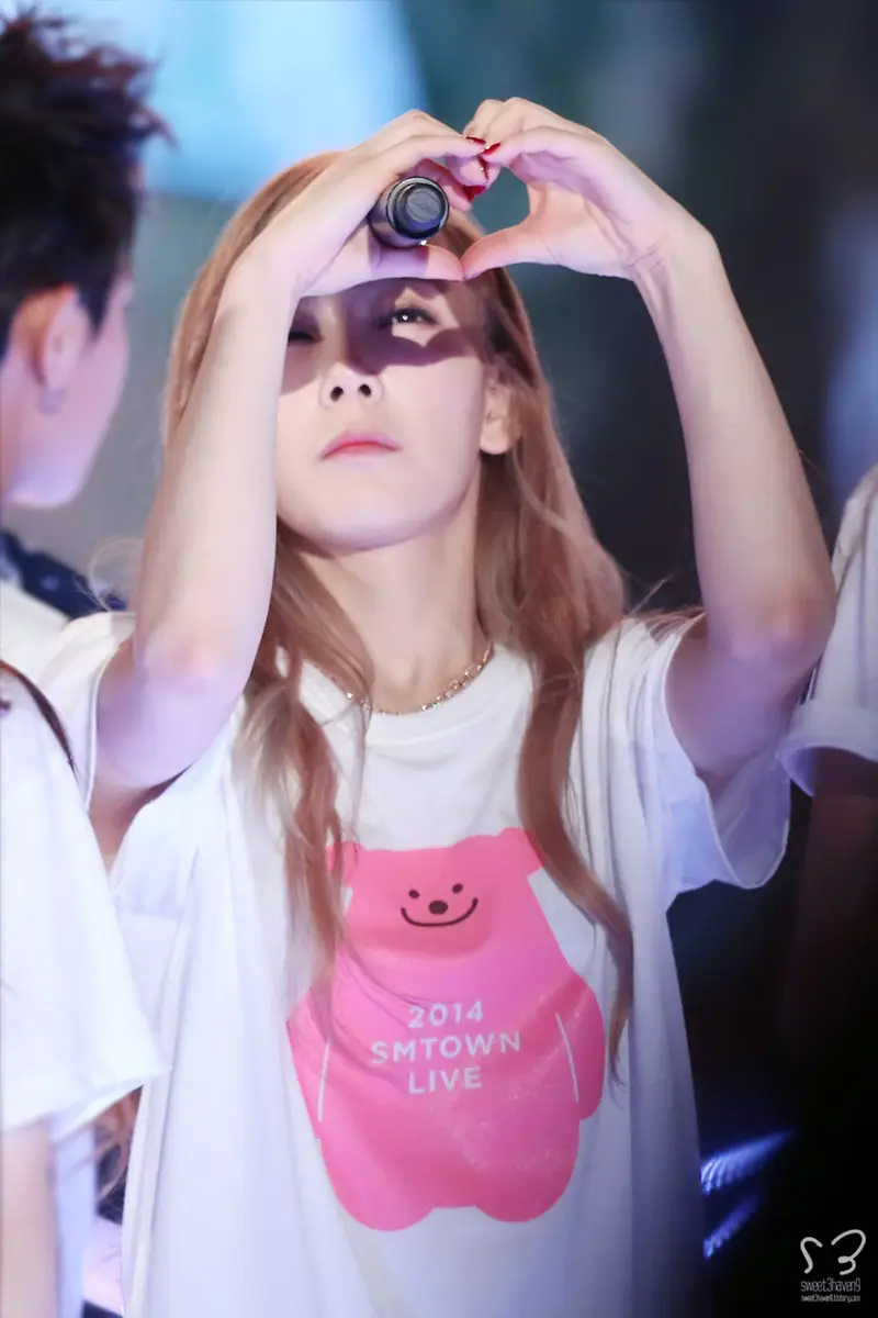 140815 SM 콘서트 태연 직찍 by Sweet3Haven9