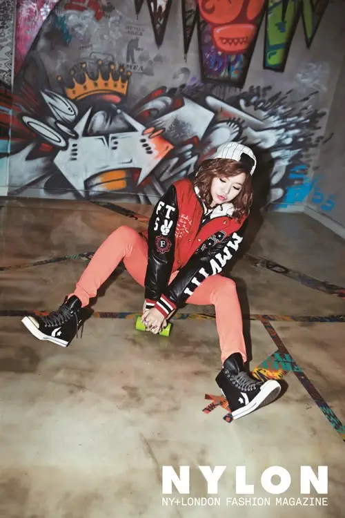 힙합걸 써니(SNSD) Nylon Magazine 12월호