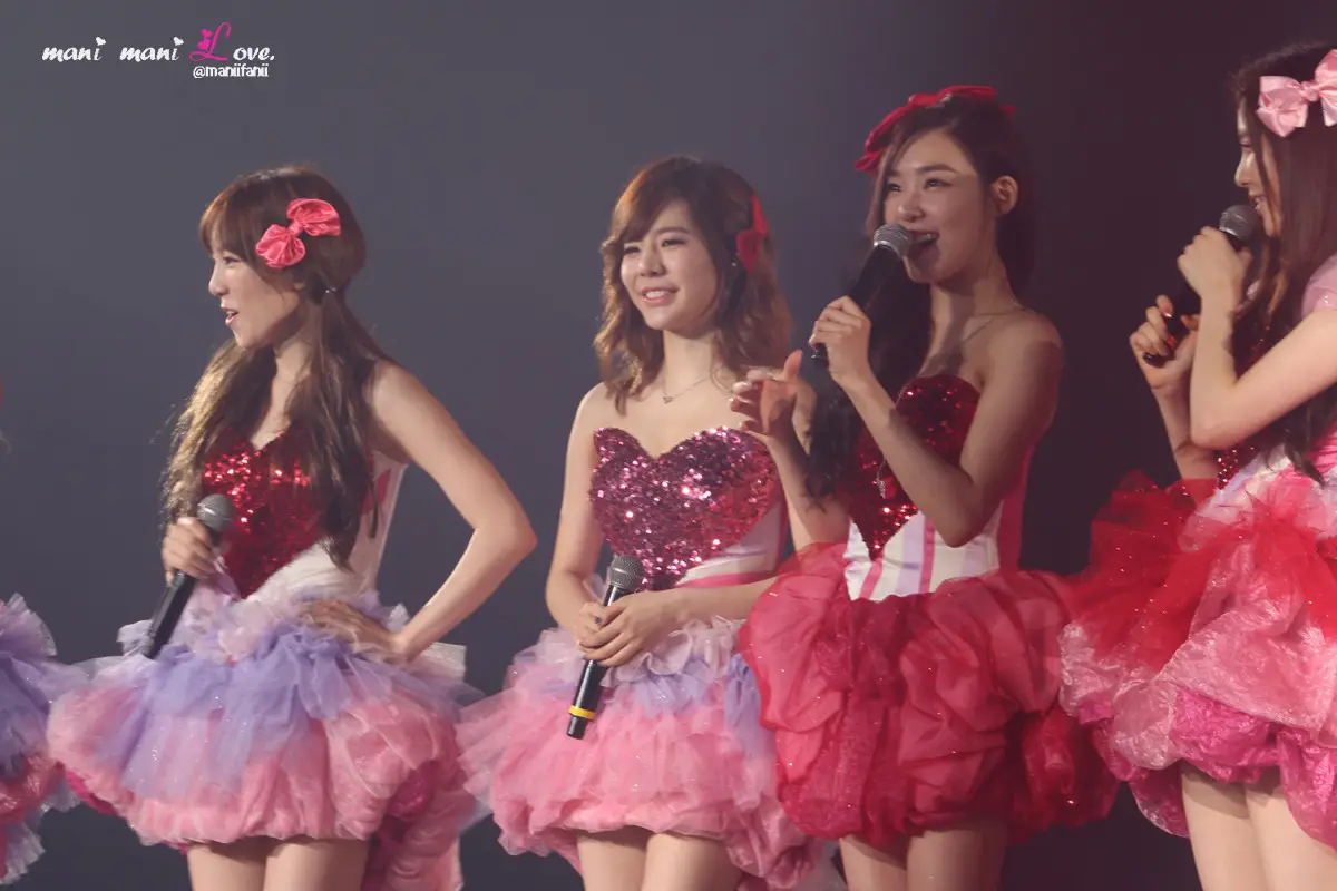 140111 방콕 콘서트 써니 직찍 by Maniifanii, TaengGod