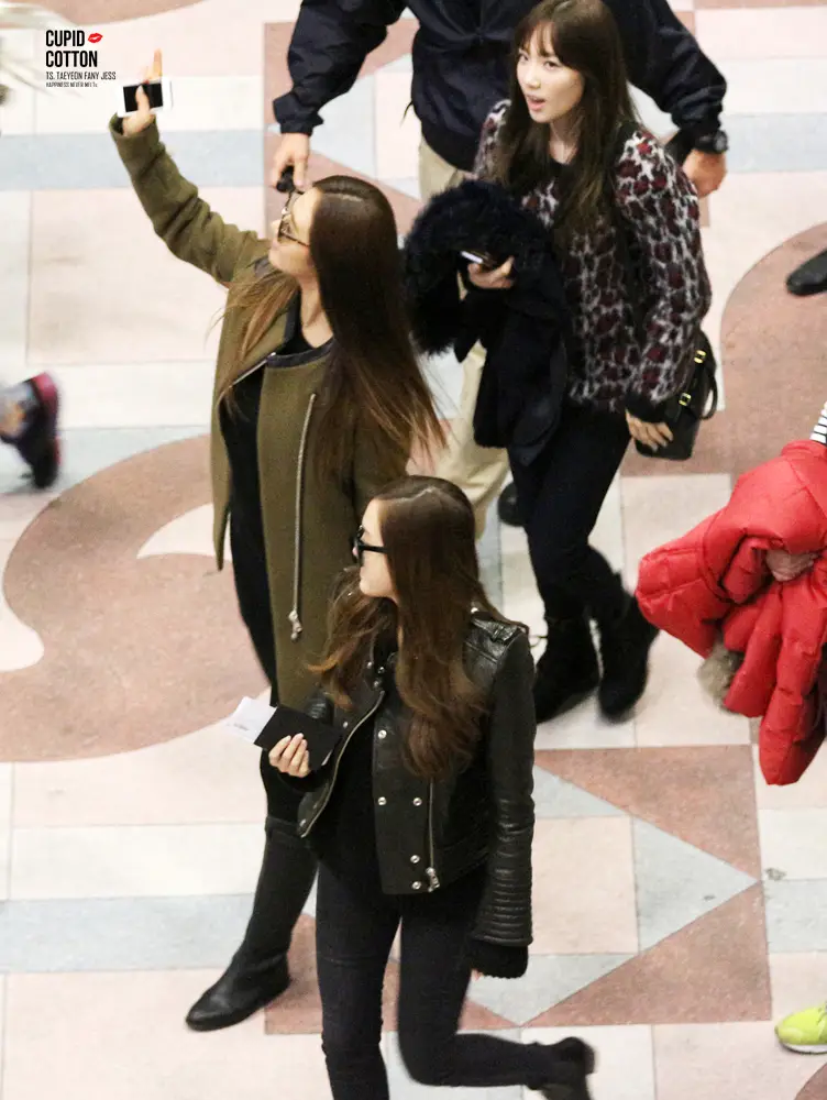 140111 태국공항 입국 태연 직찍 by SONE sunshiner,Cupid Cotton