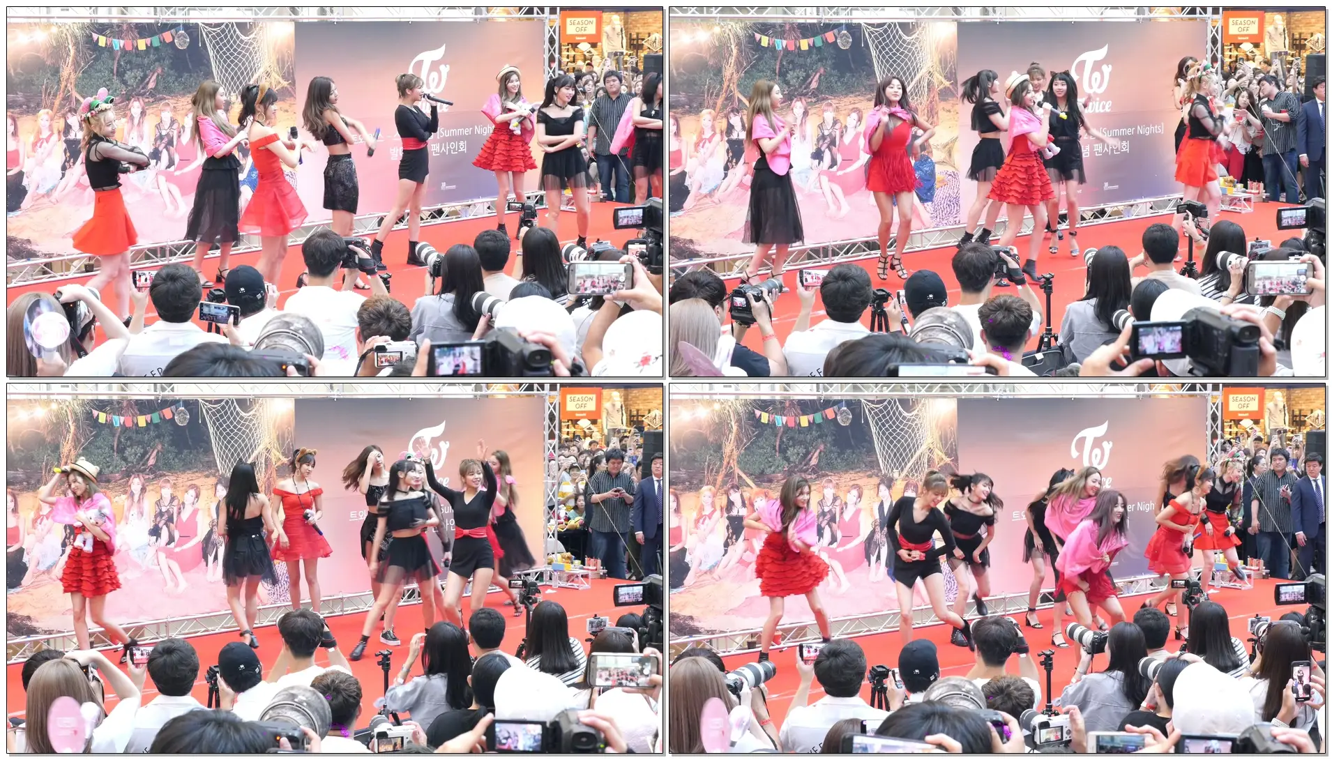 180722 트와이스 TWICE : 댄스 더 나이트 어웨이 DANCE THE NIGHT AWAY : 전체직캠 Fullshot fancam : 팬싸인회 : 하남 스타필드