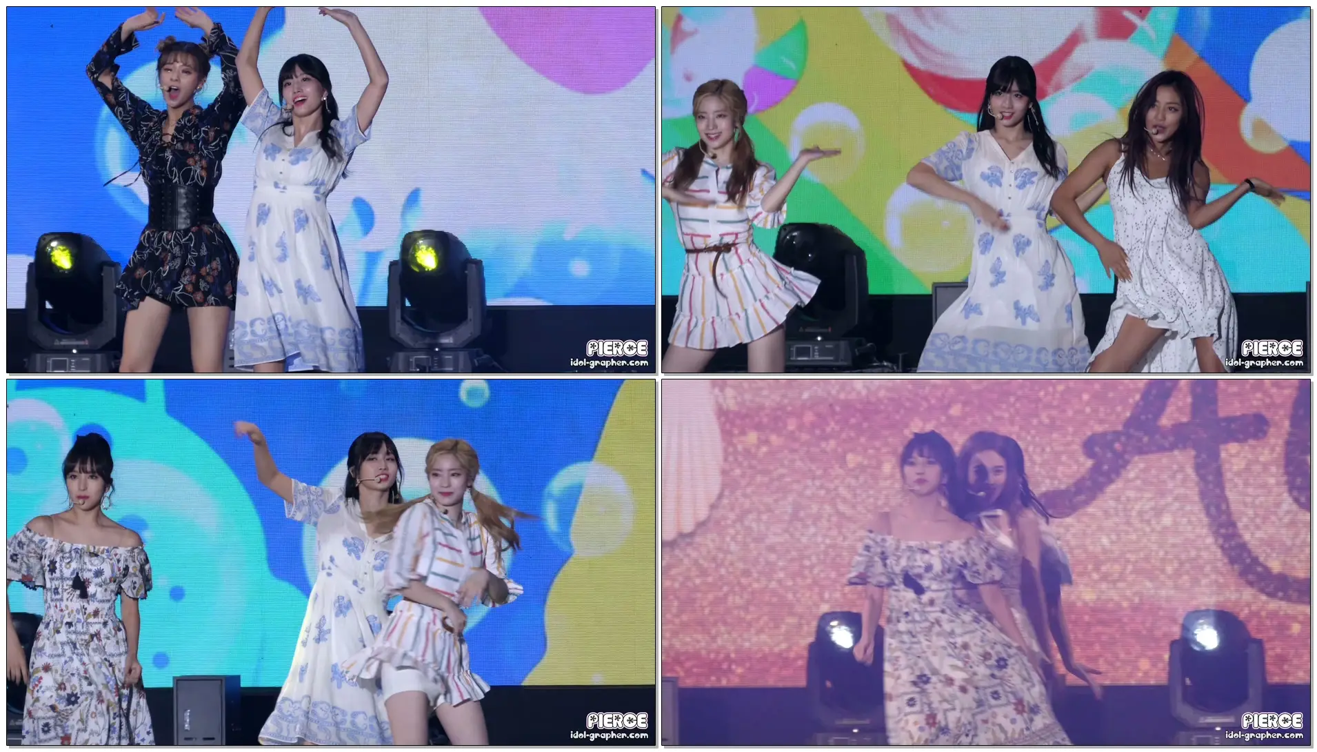 [4K] [180723] TWICE 트와이스 (MOMO 모모) - Dance The Night Away 댄스더나잇어웨이 (울산 서머페스티벌) 직캠/Fancam by PIERCE