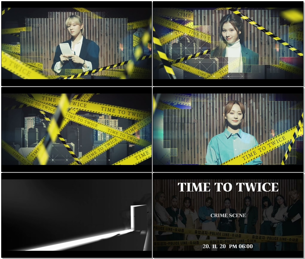 #TWICE #TIMETOTWICE #TTT TWICE REALITY “TIME TO TWICE” Crime Scene TEASER