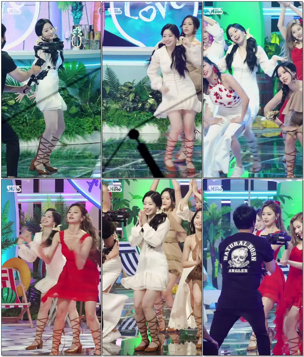 [안방1열 직캠] 트와이스 다현 'Alcohol-Free' (TWICE DAHYUN FanCam)│@SBS Inkigayo_2021.06.13