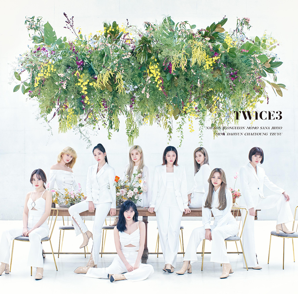 TWICE(트와이스) 3rd BEST ALBUM『#TWICE3』9월 16일 발매 (아티스트 사진 & 자켓 & 트랙)
