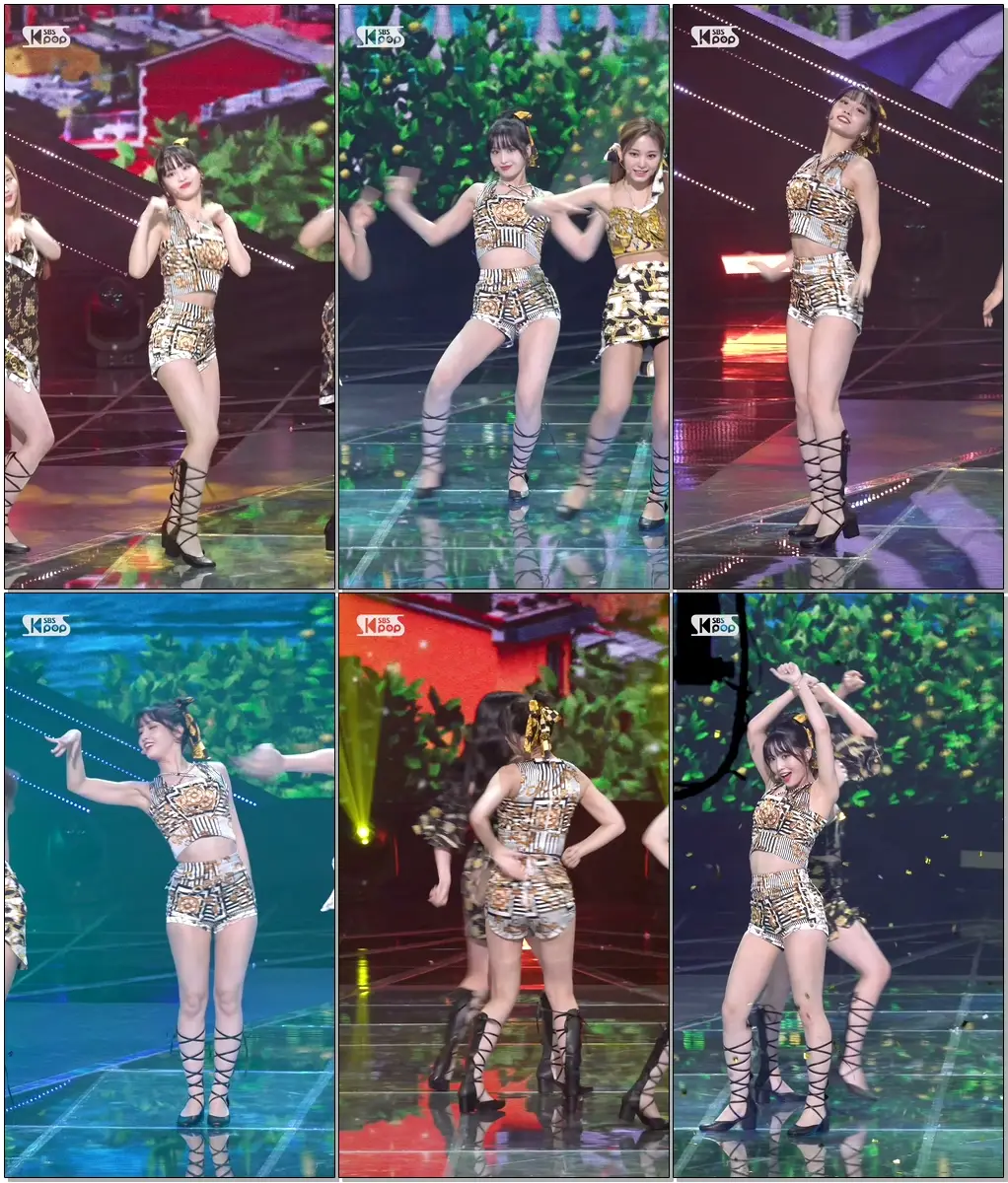 #트와이스 #AlcoholFree [안방1열 직캠] 트와이스 모모 'Alcohol-Free' (TWICE MOMO FanCam)│@SBS Inkigayo_2021.06.20