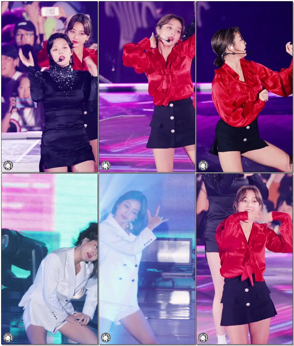 트와이스 지효 직캠 '팬시(FANCY)' TWICE(JIHYO) Fancam @세로캠 교차편집 모음