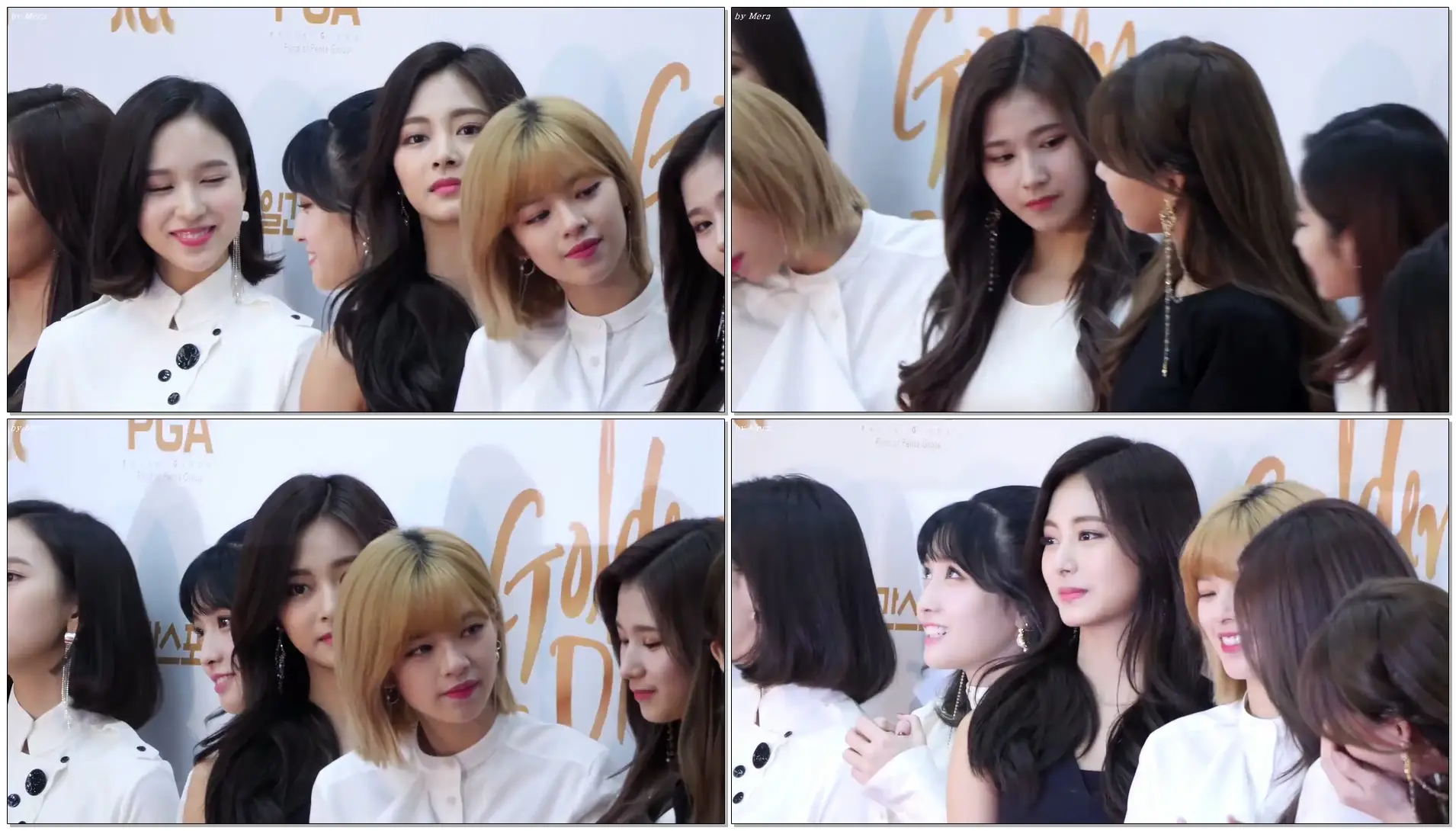 180111 트와이스 (TWICE) 레드카펫 (Red Carpet) [쯔위,정연,모모,사나,미나] 직캠 Fancam (골든디스크 어워즈) by Mera