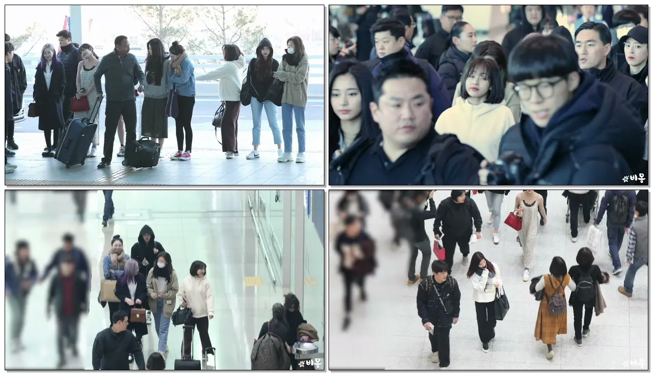 181130 트와이스(TWICE) 출국 Departure [인천공항] 4K 직캠 by 비몽