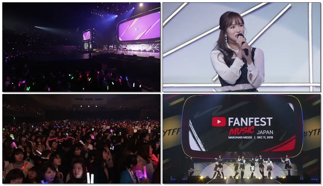 #YTFF #JAPAN #TWICE 181211 TWICE @ YouTube FanFest Music JAPAN 2018