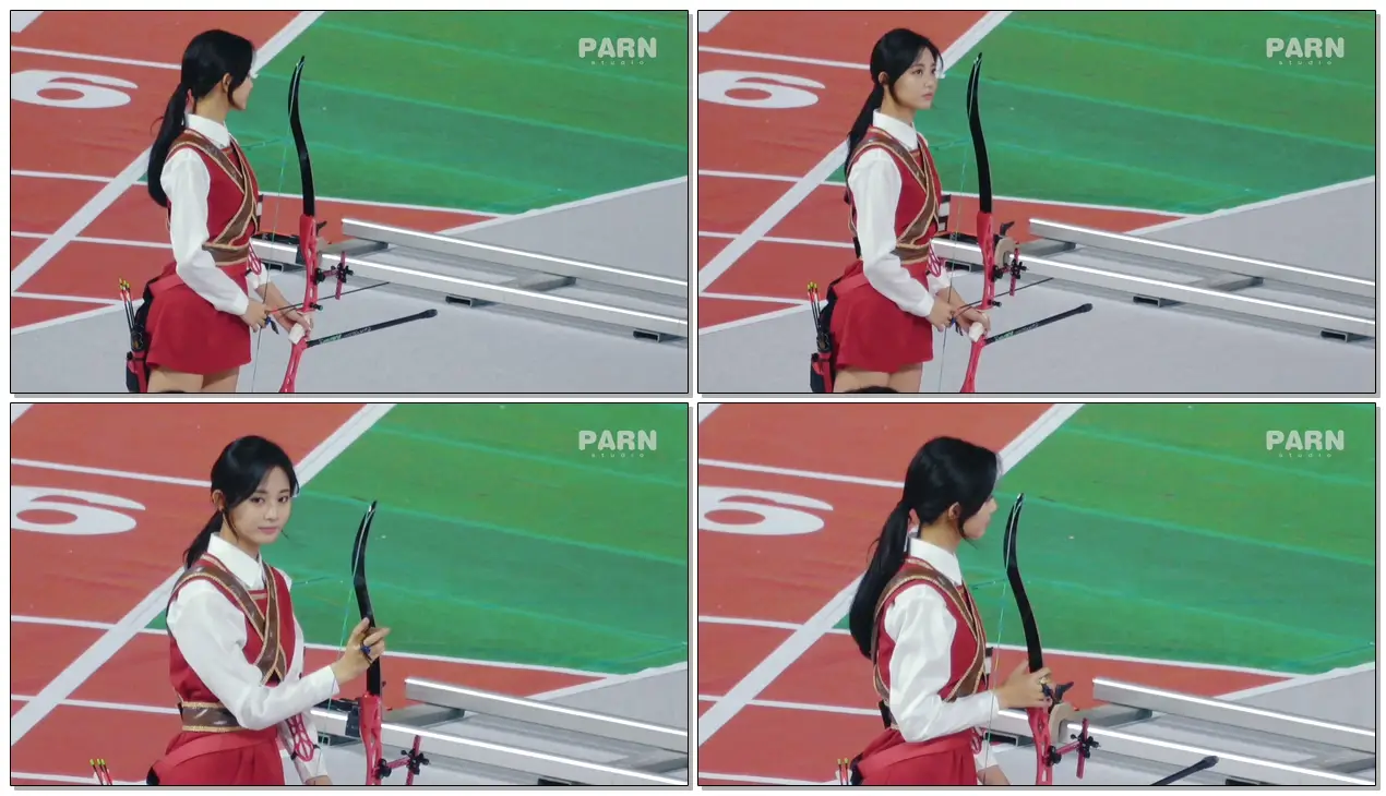 190107 트와이스(TWICE) 아육대(ISAC) - 양궁 결승(쯔골라스의 귀환)
