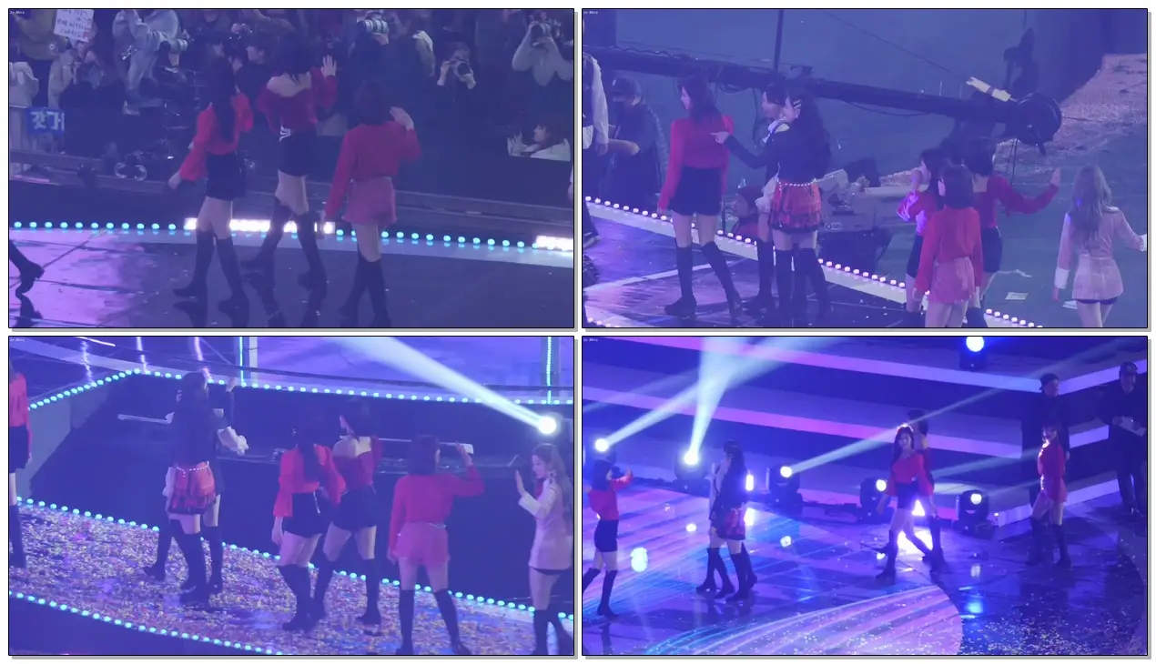 181225 트와이스(TWICE) 팬들인사, 전출연진 엔딩 (Ending) [4K] 직캠 Fancam (2018 가요대전) by Mera