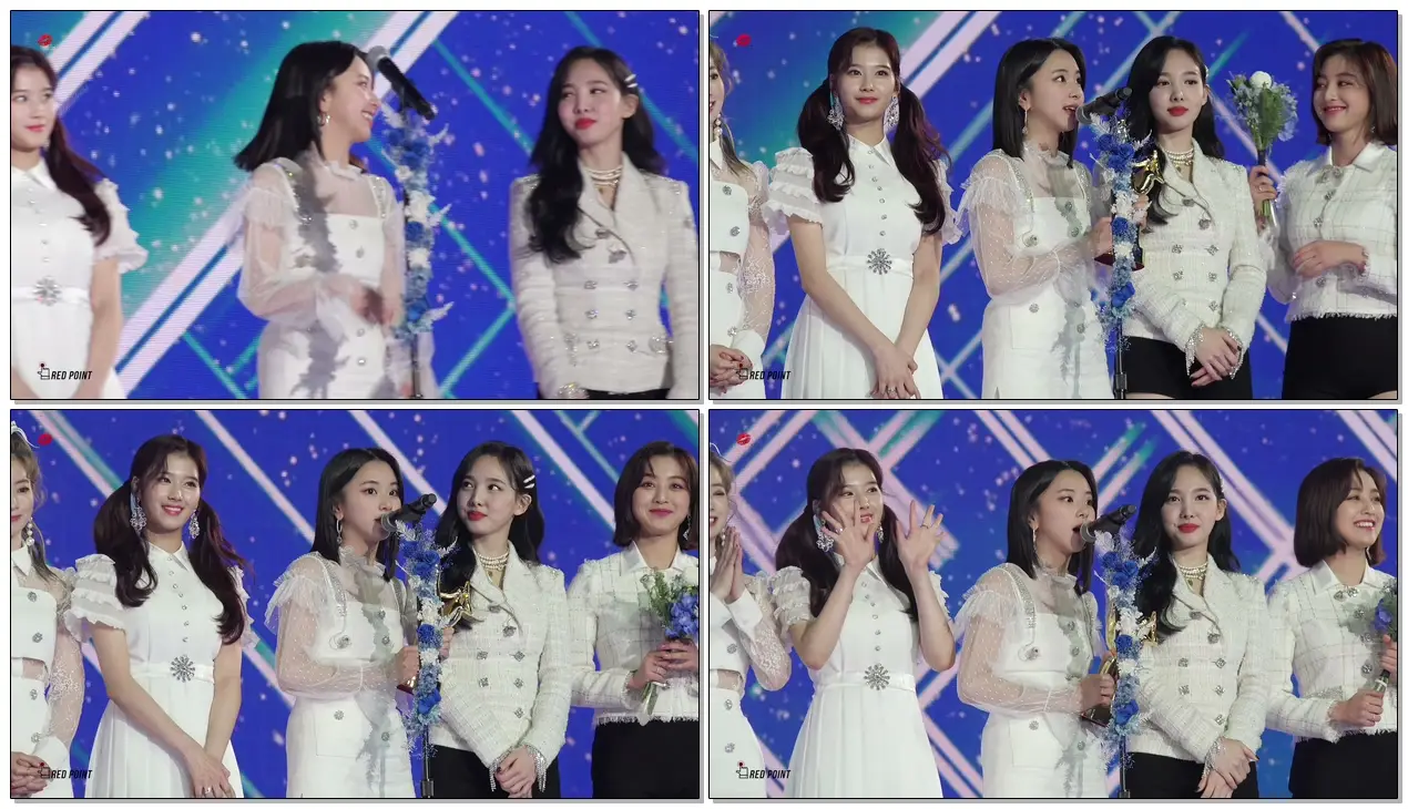 [4k] 190105 골든디스크 트와이스 채영 음반 본상 수상소감 직캠｜ TWICE CHAEYOUNG GDA fancam
