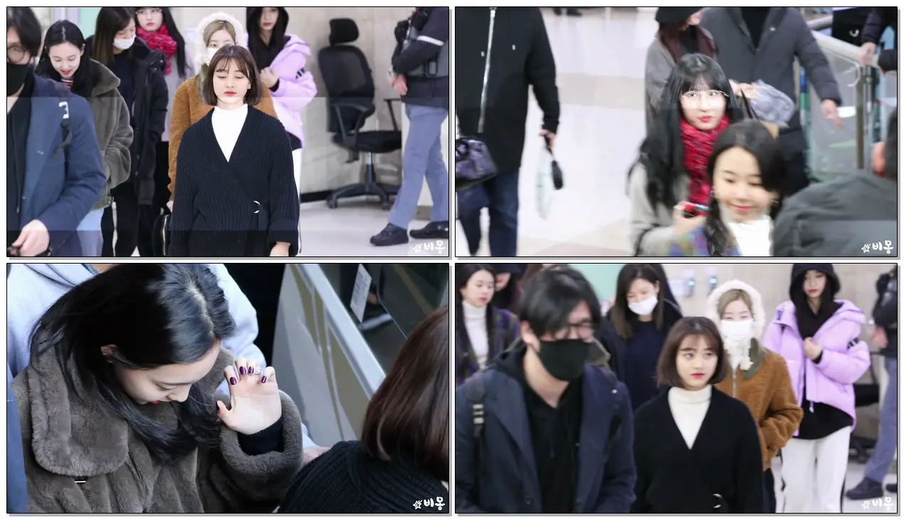 190101 트와이스(TWICE) 입국 Arrival [김포공항] 4K 직캠 by 비몽