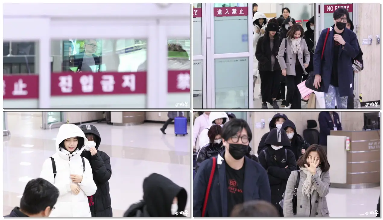 181222 트와이스(TWICE) 입국 Arrival [김포공항] 4K 직캠 by 비몽