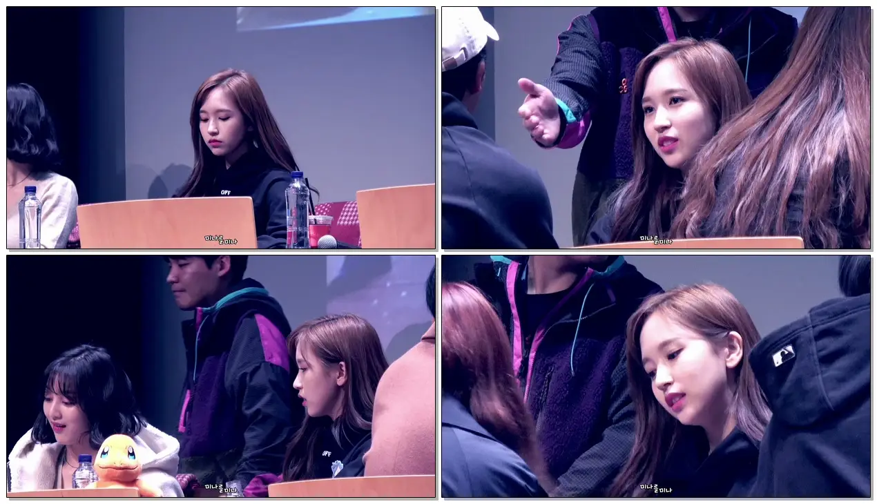 181117 트와이스(TWICE) 상암 팬싸인회 미나 직캠