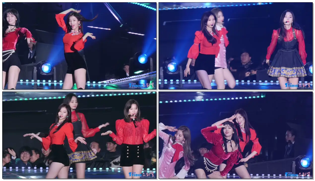 181225 사나 SANA 트와이스 TWICE 'YES or YES' 직캠 @ 가요대전 by Spinel