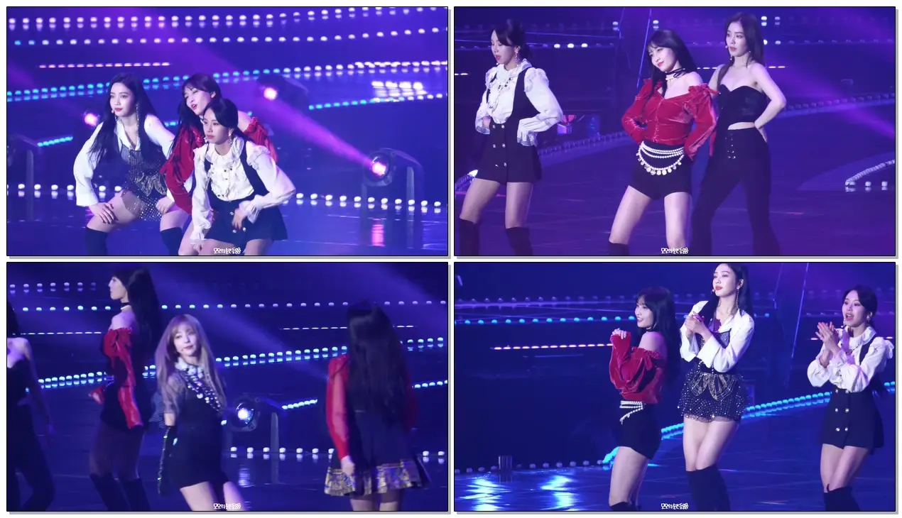 181225 SBS 가요대전 드림스컴트루 모모직캠 Dreams Come True TWICE MOMO FANCAM