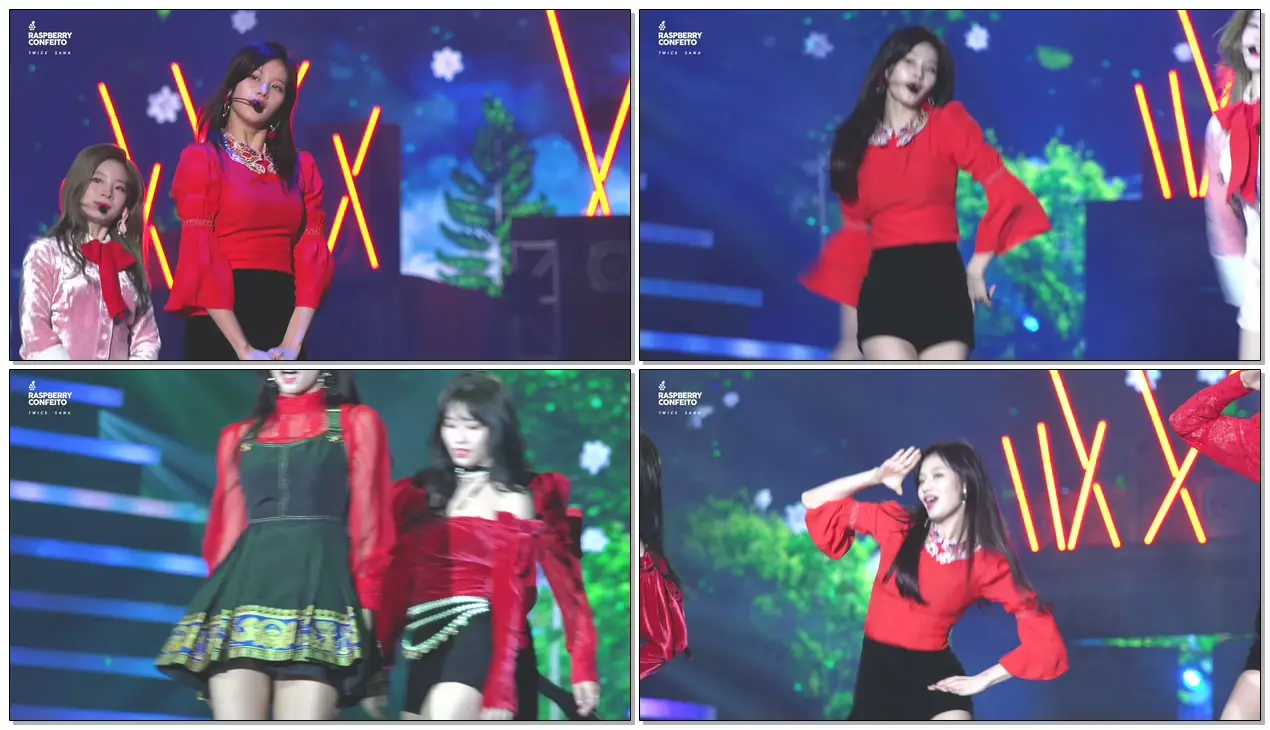 181225 SBS 가요대전 YESorYES 트와이스 사나 직캠 (TWICE SANA FANCAM)