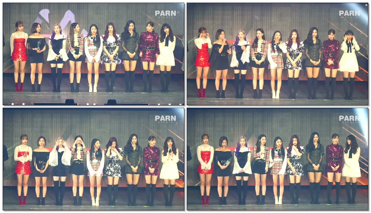181128 트와이스(TWICE) AAA 4K - 베스트 아티스트 수상