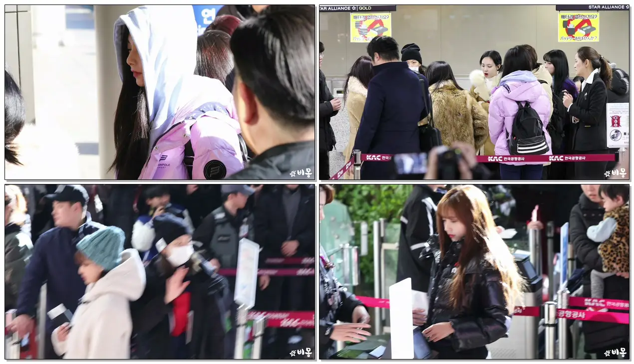 181229 트와이스(TWICE) 출국 Departure [김포공항] 4K 직캠 by 비몽