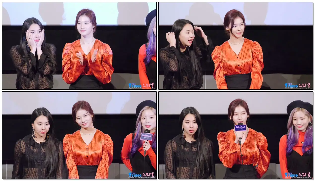 181207 트와이스 TWICE 사나 SANA 채영 CHAEYOUNG 트와이스랜드 TWICELAND 무대인사 4K 60P 직캠 @ 여의도 CGV by Spinel