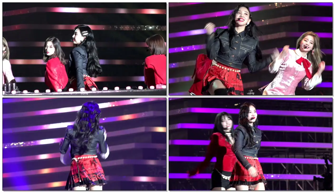 181225 SBS 가요대전 댄스브레이크 + DTNA TWICE 나연 직캠