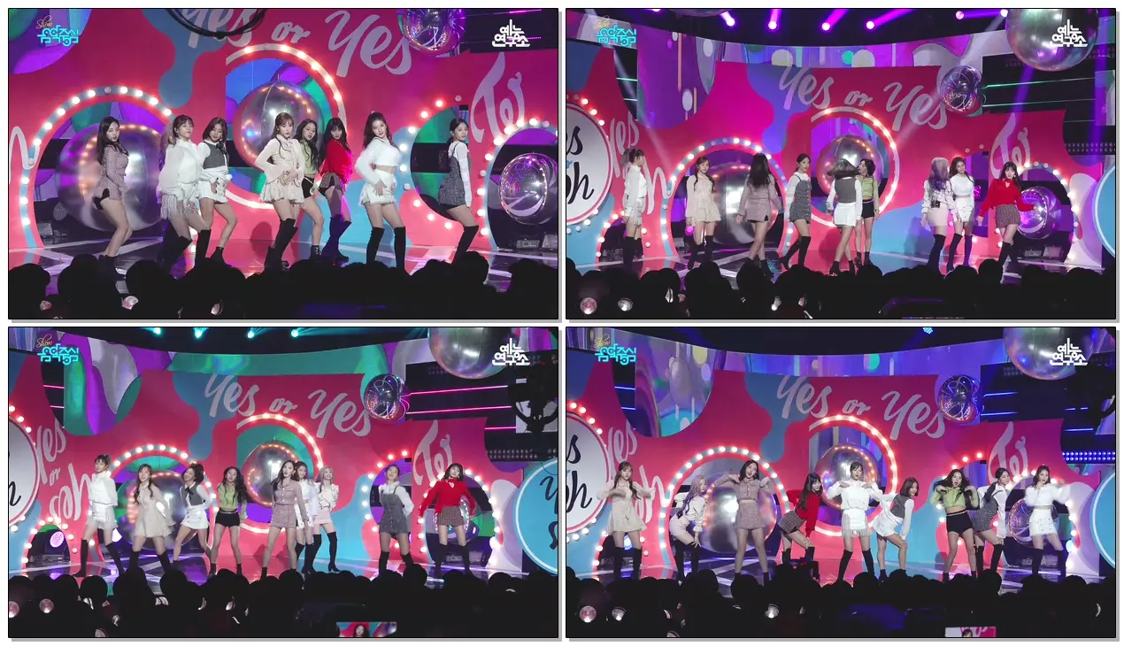 [예능연구소 직캠] 트와이스 YES or YES @쇼!음악중심_20181117 YES or YES TWICE in 4K