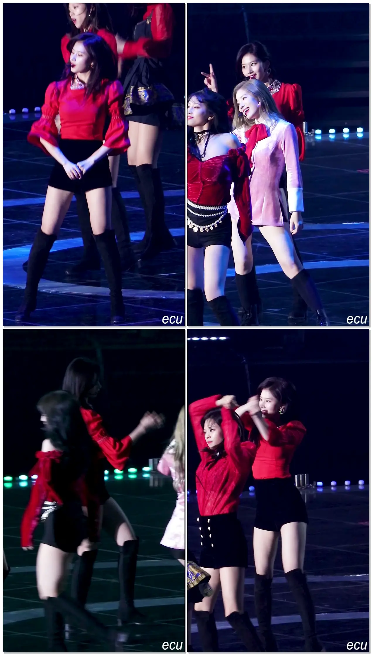 181225 트와이스 (TWICE) 사나 (SANA) YES OR YES (에스 올 예스) / 2018 가요대전 직캠 fancam by ecu
