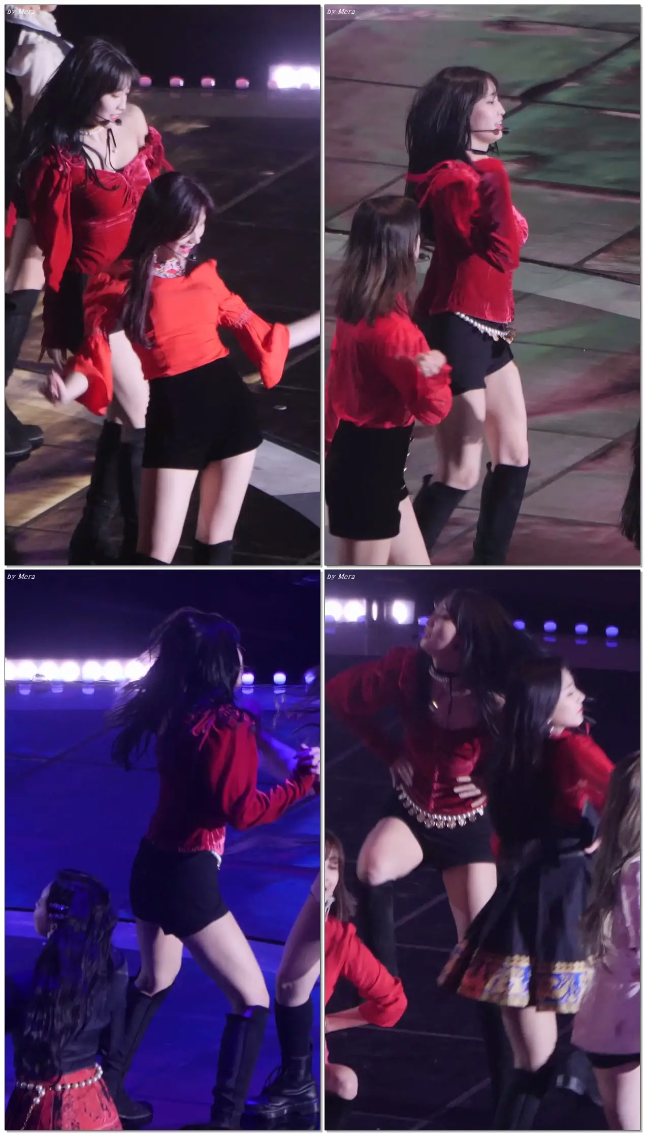 181225 트와이스(TWICE) dance the night away [모모] MoMo 직캠 Fancam (2018 가요대전) by Mera