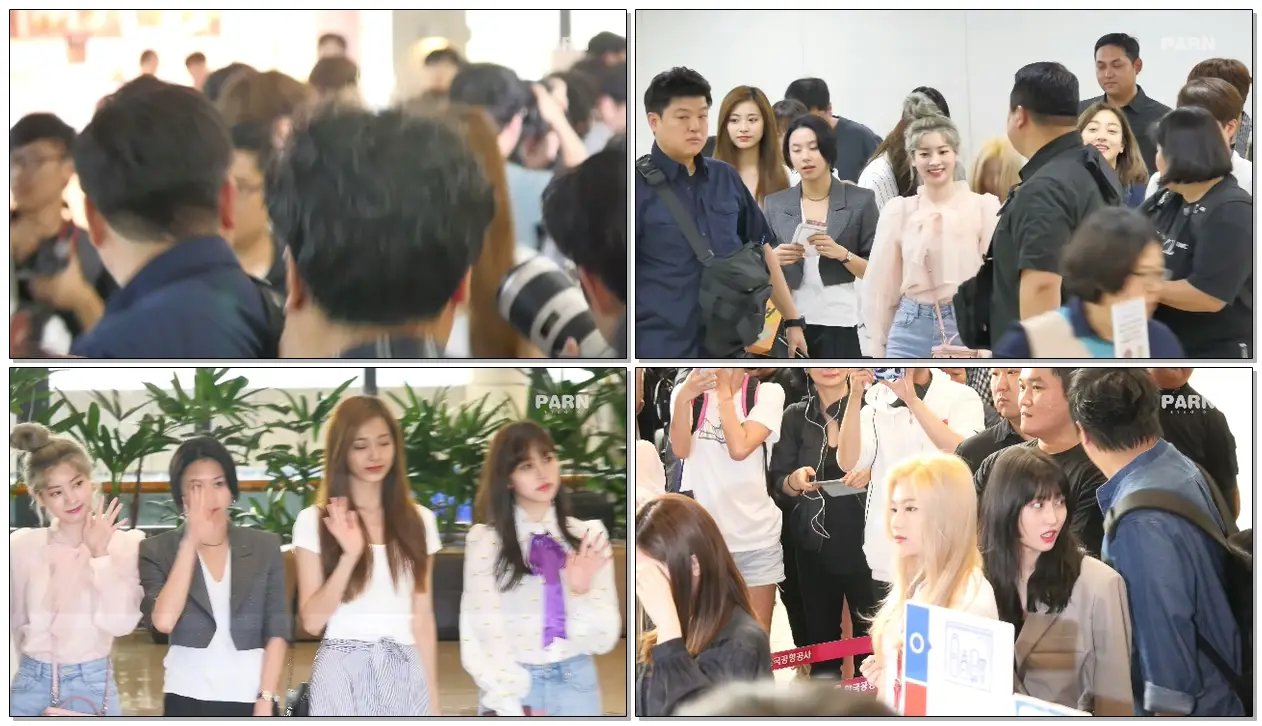 1900518 트와이스(TWICE) KCON(JPN) 김포공항 출국