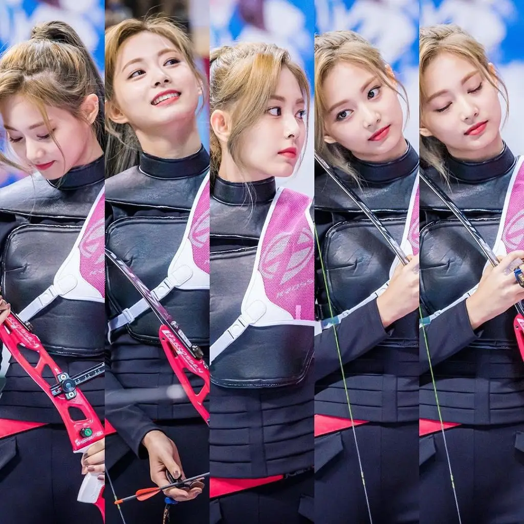 아육대 캣니스 #트와이스 #쯔위.jpgif