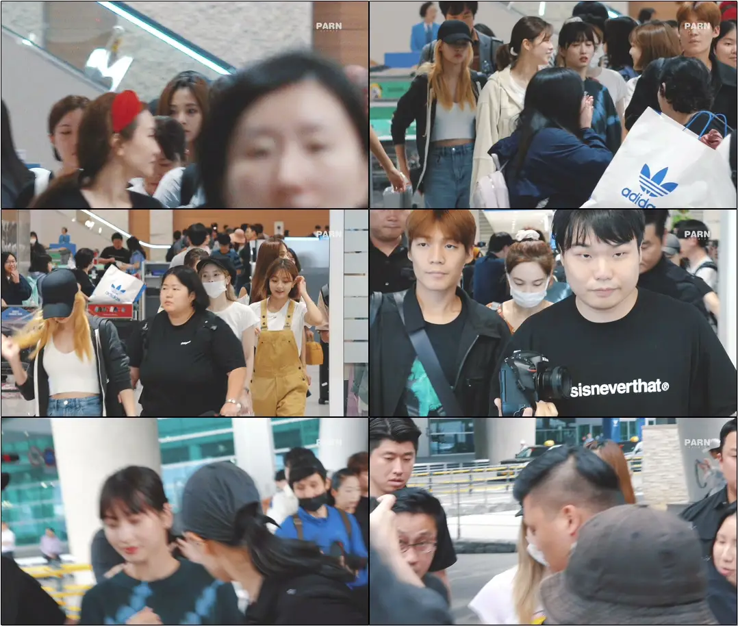 190725 #트와이스(#TWICE) 인천공항 입국 #Fancam