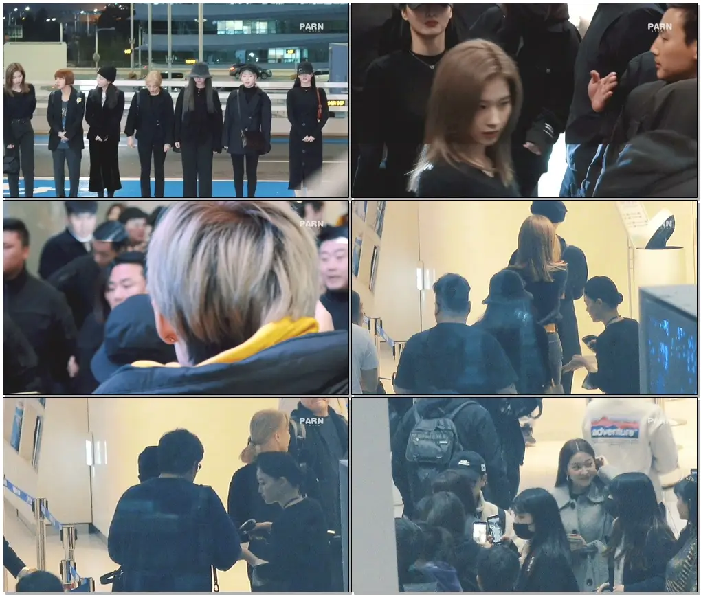 191125 TWICE(트와이스) 2019AAA 인천공항출국 (with RedVelvet)