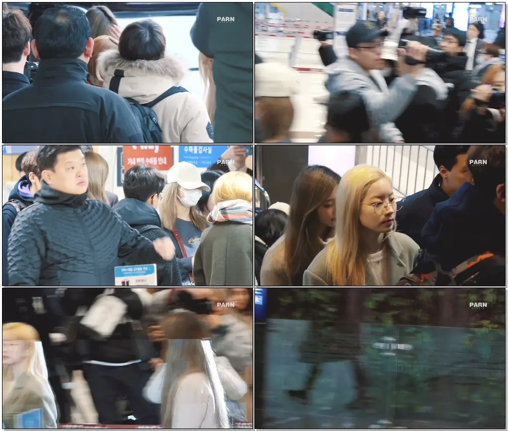 191207 TWICE(트와이스) 김포공항 출국 fancam