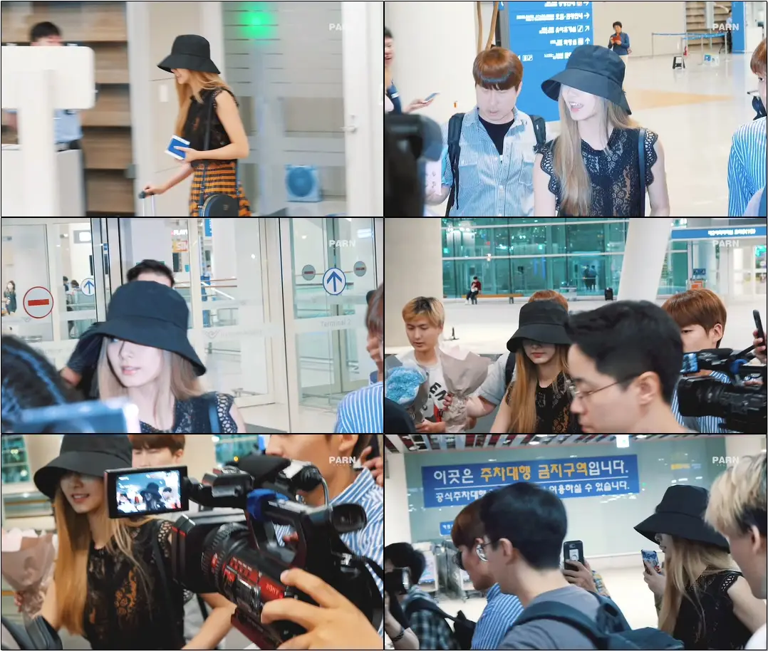 190916 #쯔위(#TZUYU) 휴가 마치고 입국 (인천공항) #TWICE(#트와이스)