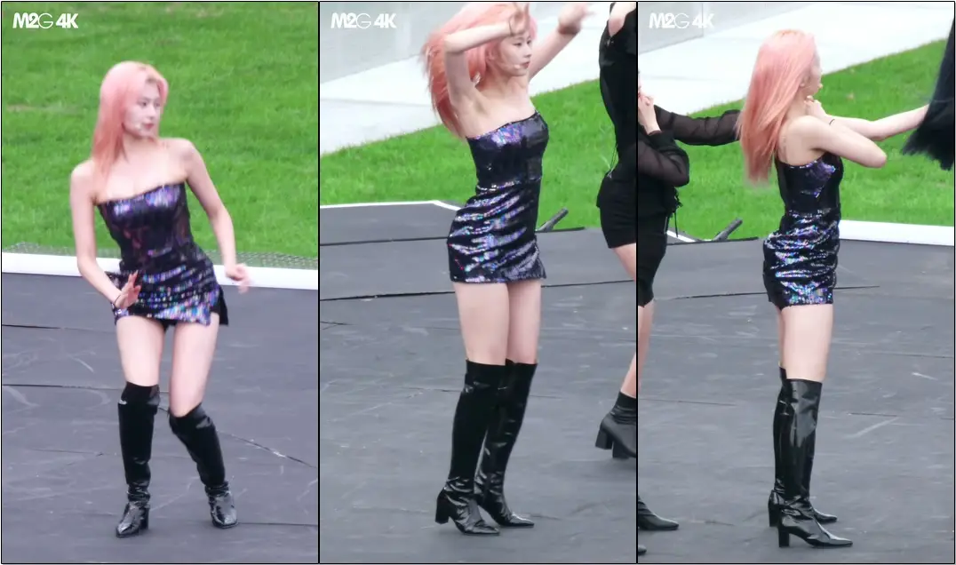 191004 #트와이스 #사나 ( Fancy 리허설 ) 강릉 K-POP 콘서트 #직캠 #Fancam