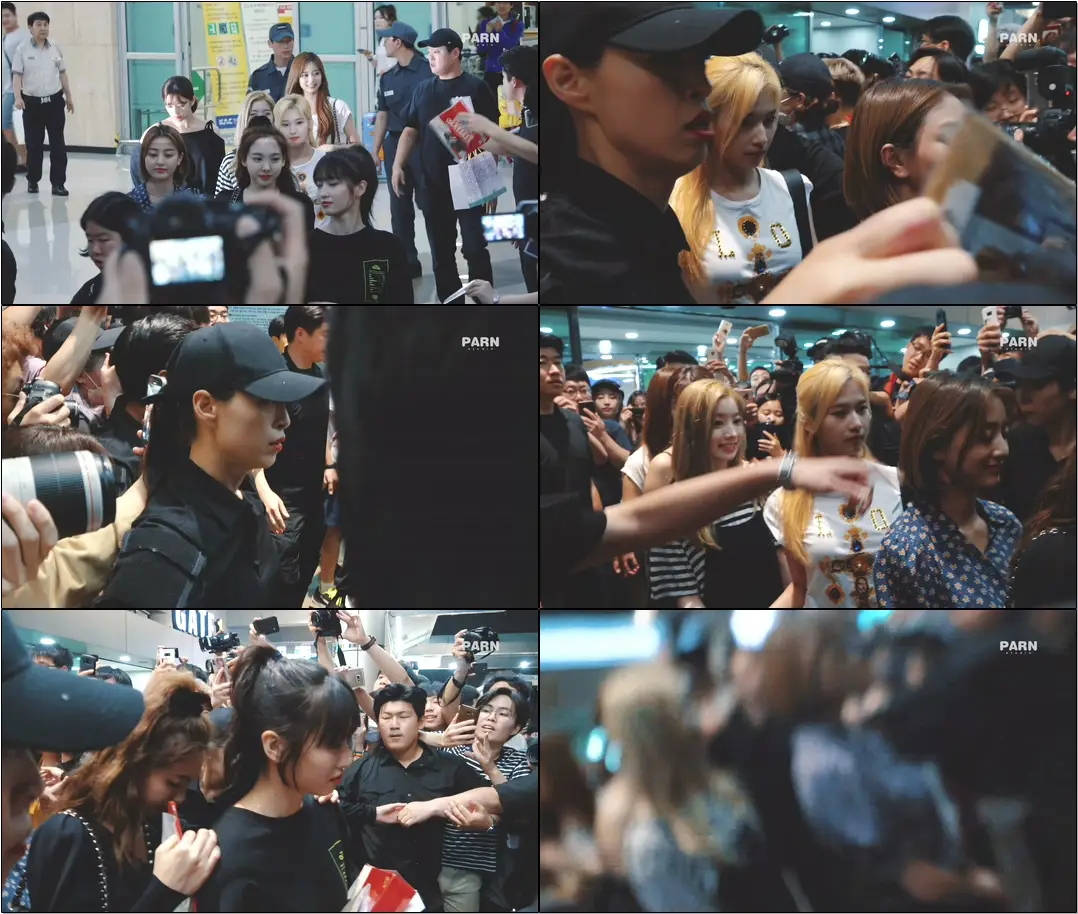 190731 #트와이스(#TWICE) 김포공항 입국 #Fancam