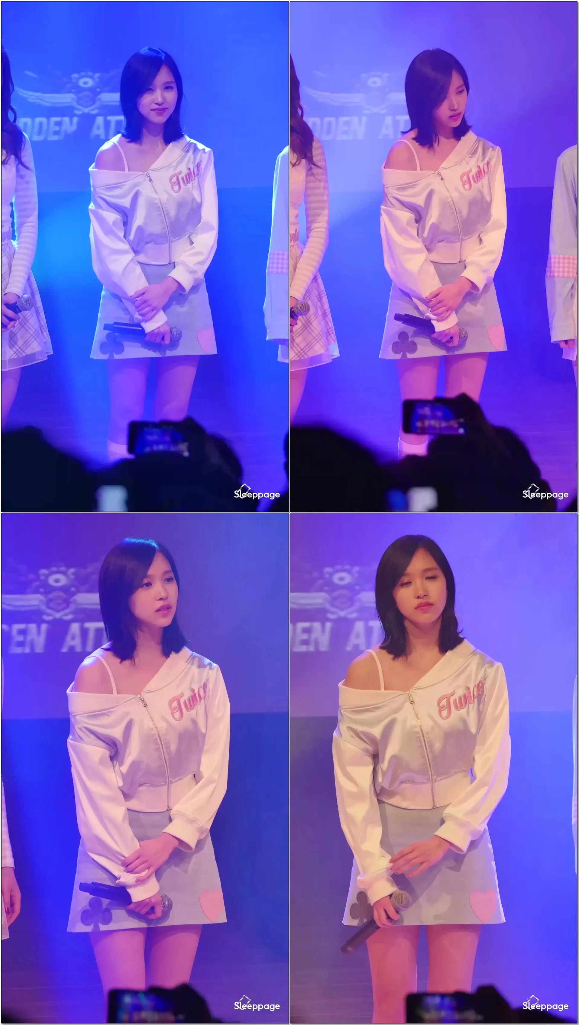 170325 트와이스 TWICE 녹아요 Melting/Ice Cream 미나 MINA @ Sudden attack fanmeeting by Sleeppage